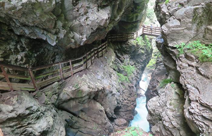 Die Gilfenklamm am Eingang des Ratschingser Tales in Ridnaun ist ein beeindruckender Anblick. ( Foto: Adobe Stock-shorty25)